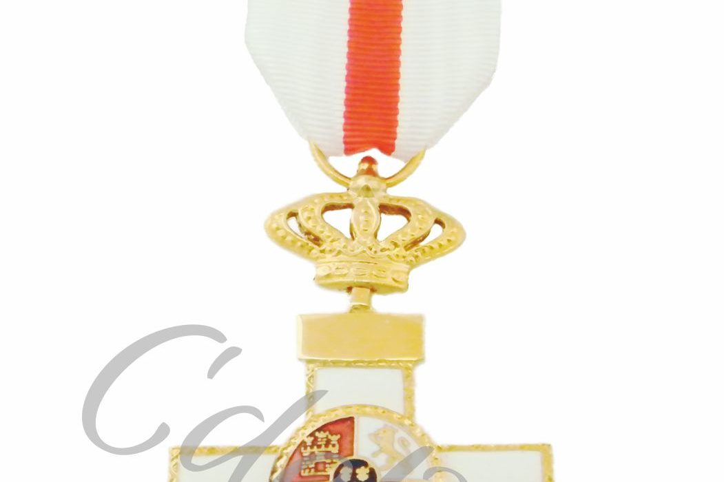 MEDALLA MERITO MILITAR DISTINIVO BLANCO