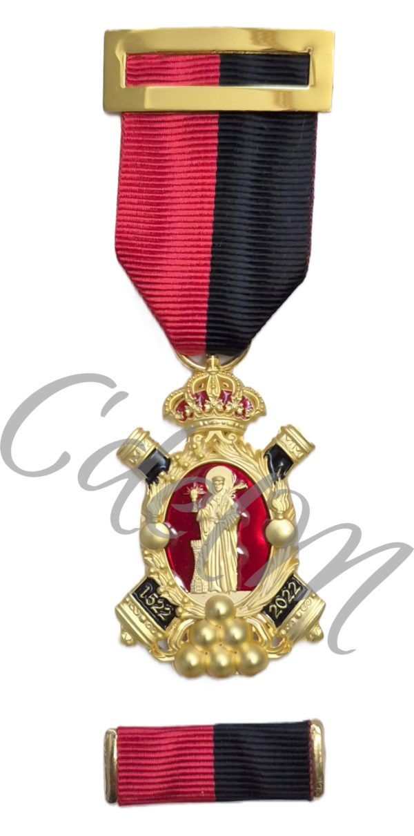 MEDALLA V CENTENARIO SANTA BARBARA